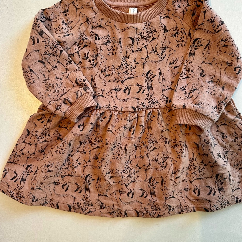 Rylee + Cru Forest Animals Dress